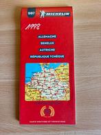 Michelin kaart Duitsland-Benelux-Oostenrijk-Tsjechië, Boeken, Atlassen en Landkaarten, Ophalen of Verzenden, Duitsland, 1800 tot 2000