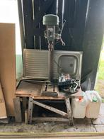 Kolomboormachine op zware voet, Doe-het-zelf en Bouw, Ophalen, Zo goed als nieuw, Kolomboormachine