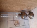 Koperen olielamp / petrolium lamp, Antiek en Kunst, Ophalen