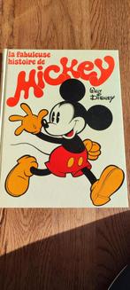 Mickey. La fabuleuse histoire de Mickey. 1974. Bd., Livres, Utilisé, Enlèvement ou Envoi