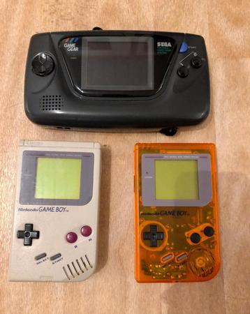 Nintendo Gameboy en Sega GameGear beschikbaar voor biedingen