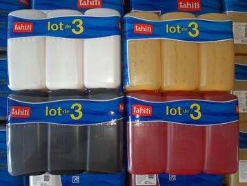 Gels douche Tahiti 250 ml - 4 parfums, Envoi, Neuf, Baignoire & Douche