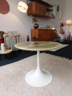 Vintage space age salontafel / tulip tafel Ilse Mobel, Huis en Inrichting, Metaal, Gebruikt, Vintage, Ophalen