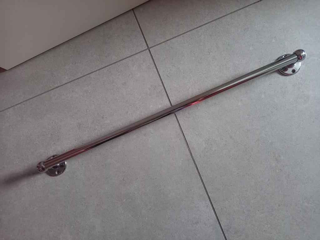 Porte serviette métal 60 cm, Ophalen, Zo goed als nieuw