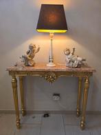 Vergulde consoletafel, Ophalen