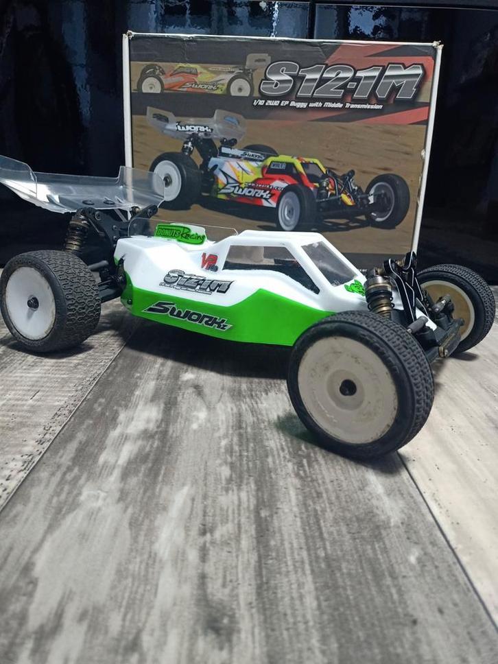 Sworkz S12-1M 1/10  2WD, Hobby en Vrije tijd, Modelbouw | Radiografisch | Auto's, Gebruikt, Ophalen of Verzenden