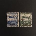 Duitse postzegels 1936 - Zeppelin, Empire allemand, Affranchi, Envoi