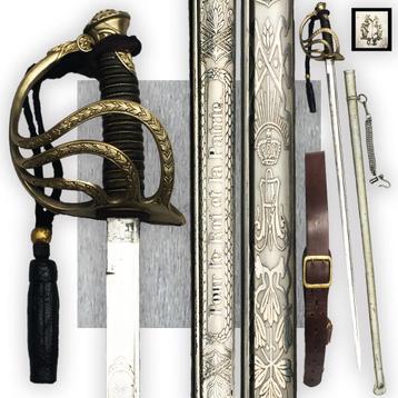 🚨Rare Sabre belge Eickhorn BRUXELLES ALBERT 1er WW1, Envoi, Armée de terre, Épée ou sabre