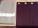 Te koop 2 verduister draperie's, Ophalen of Verzenden, Zo goed als nieuw, Beige