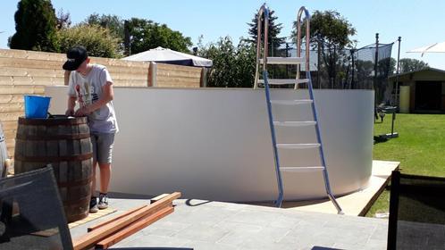 Zwembad Gré Atlantis, Tuin en Terras, Zwembaden, Gebruikt, Opzetzwembad, 120 cm of meer, Rond, Ophalen