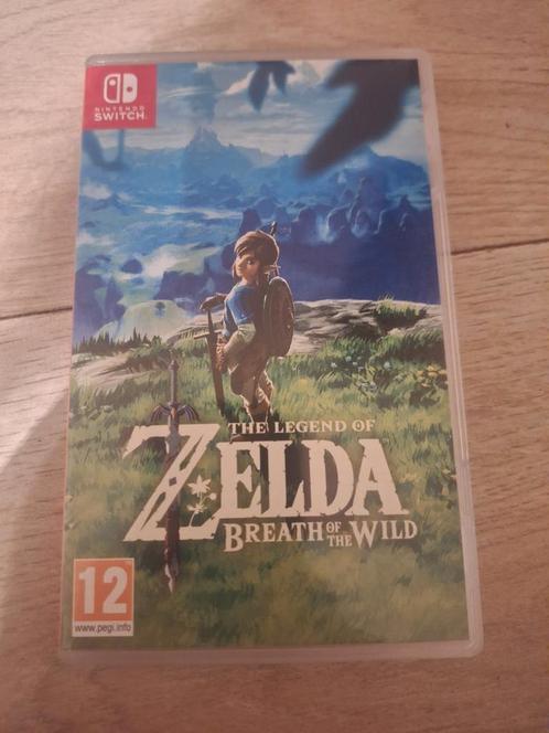 Zelda Breath of the Wild, Games en Spelcomputers, Games | Nintendo Switch, Zo goed als nieuw, Ophalen of Verzenden