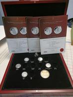 Coffret royauté belge argent 925, Timbres & Monnaies, Enlèvement ou Envoi, Argent, Série, Argent