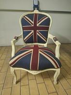 Barok salon stoel Union Jack, Antiek en Kunst, Ophalen