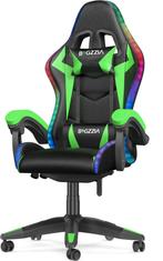 Chaise de jeu Chaise de bureau avec effets de lumière LED, Neuf, Enlèvement ou Envoi, Chaise de bureau de gaming, Vert