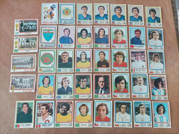Panini WK München 74, 40 verschillende stickers  beschikbaar voor biedingen