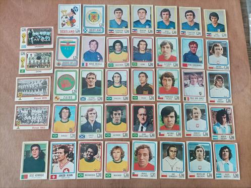 Panini WK München 74, 40 verschillende stickers, Hobby en Vrije tijd, Stickers en Plaatjes, Ophalen of Verzenden