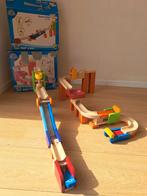 Houten knikkerbaan Wonderworld  - 2 sets, Kinderen en Baby's, Ophalen of Verzenden, Zo goed als nieuw