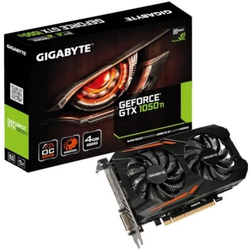 Gigabyte Geforce GTX 1050 Ti OC edition, Informatique & Logiciels, Cartes vidéo, Comme neuf, Nvidia, PCI-Express 3.0, GDDR5, HDMI