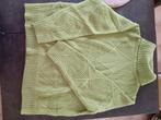 Groene Gebreide coltrui maat XXL, Enlèvement ou Envoi, Comme neuf, Taille 46/48 (XL) ou plus grande, Vert