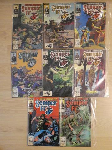 Marvel Semper Fi Set Van 8 Strips beschikbaar voor biedingen