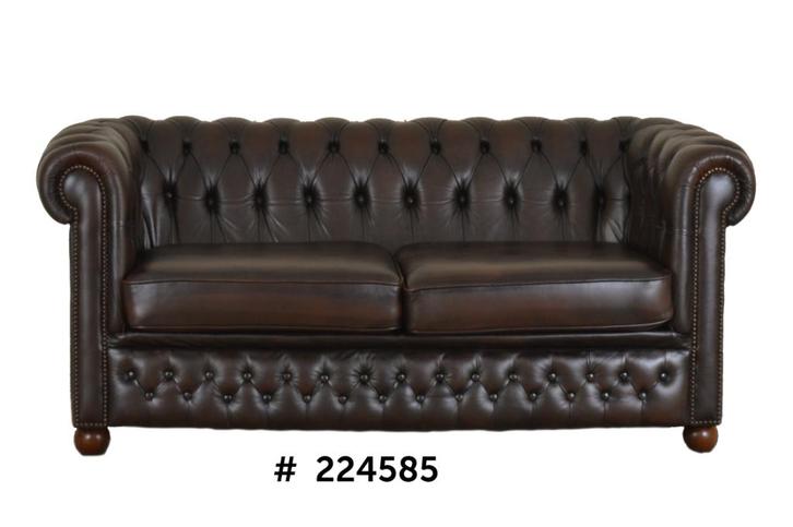 chesterfield meubelen gebruikt en gerenoveerd met garantie, Antiek en Kunst, Antiek | Meubels | Stoelen en Sofa's, Ophalen of Verzenden