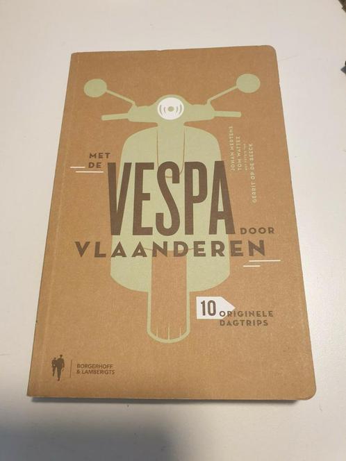 Met de Vespa door Vlaanderen REISGIDS, Boeken, Reisgidsen, Zo goed als nieuw, Ophalen of Verzenden