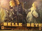 AFFICHE CINEMA PLASTIFIEE"LA BELLE ET LA BETE", Collections, Cinéma et TV, Utilisé, A4 ou plus petit, Enlèvement ou Envoi