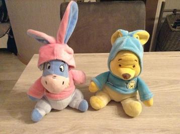 Disney Winnie the Pooh Pasen verschillende pluche characters beschikbaar voor biedingen