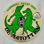 Aalst Oilsjt Carnaval De Matotten 1980 medaille metaal, Verzamelen, Overige Verzamelen, Ophalen