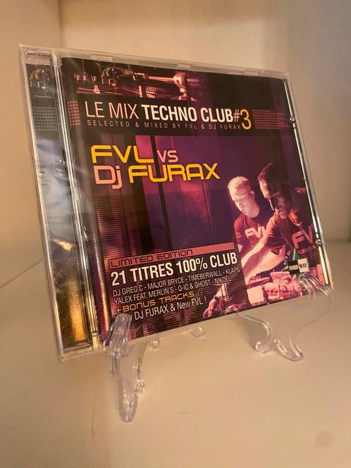 FVL Vs DJ Furax – Le Mix Techno Club#3, Cd's en Dvd's, Cd's | Dance en House, Nieuw in verpakking, Verzenden