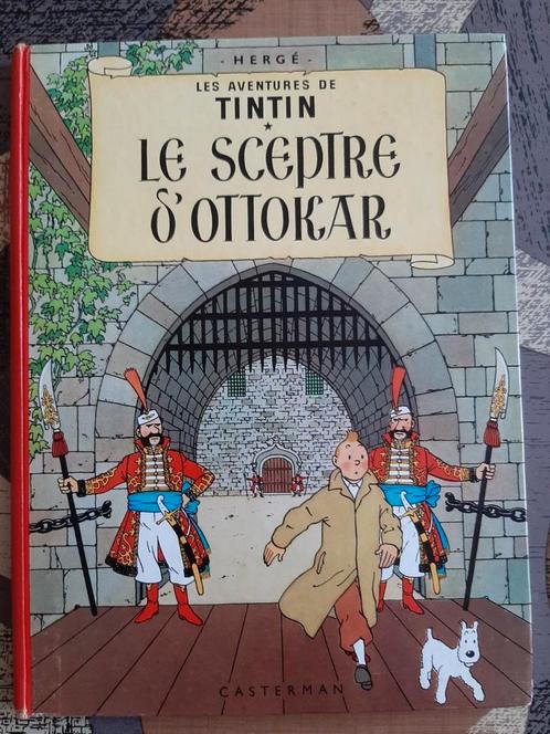 Tintin : Le sceptre d'Ottokar B33 1963, Livres, BD, Utilisé, Une BD, Enlèvement ou Envoi