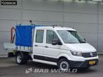 Volkswagen Crafter 177pk Open laadbak Dubbel Cabine met Kraa, Auto's, Bestelwagens en Lichte vracht, 4 zetels, Gebruikt, Euro 6