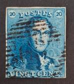 België: OBP 2 (●) Epauletten 1849., Postzegels en Munten, Postzegels | Europa | België, Met stempel, Koninklijk huis, Frankeerzegel
