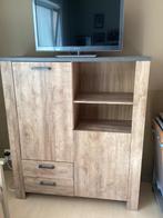 Mooie houten kast, Huis en Inrichting, Kasten | Boekenkasten, Ophalen of Verzenden, Zo goed als nieuw, Met deur(en)