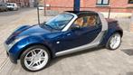 SMART ROADSTER 2005 73.800 KM AIRCO 109 PK  TOPSTAAT!, Auto's, Smart, Achterwielaandrijving, Cabriolet, Blauw, Roadster