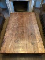 Salontafel teak materiaal, Huis en Inrichting, Tafels | Salontafels, Ophalen, 100 tot 150 cm, Zo goed als nieuw, 150 tot 200 cm