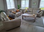 Lederen salon Natuzzi, Huis en Inrichting, Zetels | Zetels, Ophalen, Gebruikt, Vierpersoons of meer, Leer