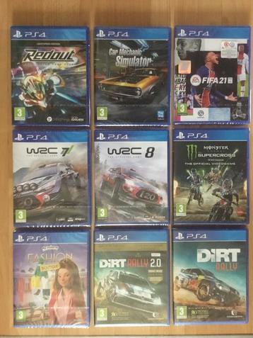PS4 games - nieuw beschikbaar voor biedingen