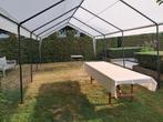 Partytent 10  x 5 m, Tuin en Terras, Partytenten, Ophalen of Verzenden, Zo goed als nieuw, Partytent