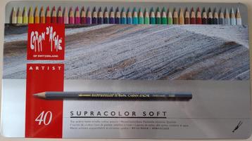 Vintage Caran D'Ache Supracolor II Soft - 40 stuks nieuw beschikbaar voor biedingen
