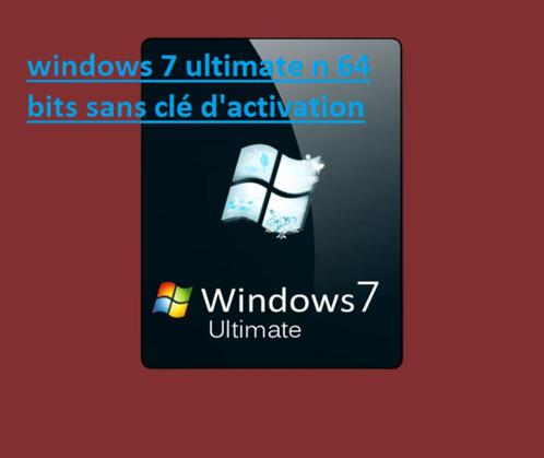 Clé USB d'installation depannage informatique, Computers en Software, Ontwerp- en Bewerkingssoftware, Windows, Ophalen of Verzenden