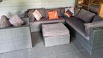 Lounge salon, Tuin en Terras, Tuinsets en Loungesets, Ophalen, Kunststof, Gebruikt, 6 zitplaatsen