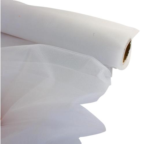 Rol witte tule en bruiloft versiering, Kleding | Dames, Trouwkleding en Trouwaccessoires, Nieuw, Accessoires, Wit, Ophalen of Verzenden