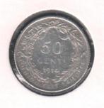 11237 * 50 cent 1914 frans * Pr, Postzegels en Munten, Zilver, Verzenden
