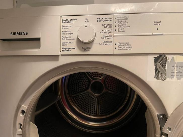 Séchoir Siemens 7 kg, Electroménager, Sèche-linge, Utilisé, À condensation, Chargeur frontal, 6 à 8 kg, Enlèvement
