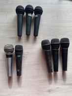 Micro Shure, Samson, Behringer, Utilisé, Enlèvement ou Envoi, Micro chant