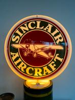 SINCLAIR olie oude reclame globe ️, Gebruikt, Ophalen of Verzenden, Lichtbak of (neon) lamp