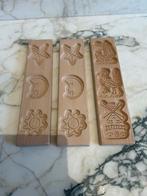 Drie houten speculaas mallen, Ophalen of Verzenden, Zo goed als nieuw