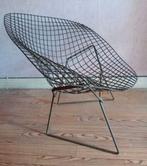 1 fauteuil vintage diamond chair bertoia knoll année 60, Ophalen, Metaal