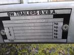 Gesloten aanhangwagen mtm 750 kg, Auto diversen, Aanhangers en Bagagewagens, Ophalen, Gebruikt
